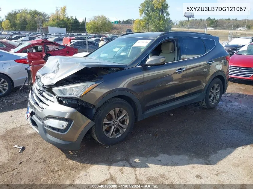 2013 Hyundai Santa Fe Sport VIN: 5XYZU3LB7DG121067 Lot: 40795388