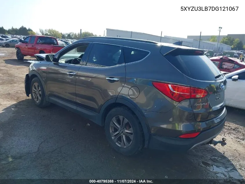 2013 Hyundai Santa Fe Sport VIN: 5XYZU3LB7DG121067 Lot: 40795388