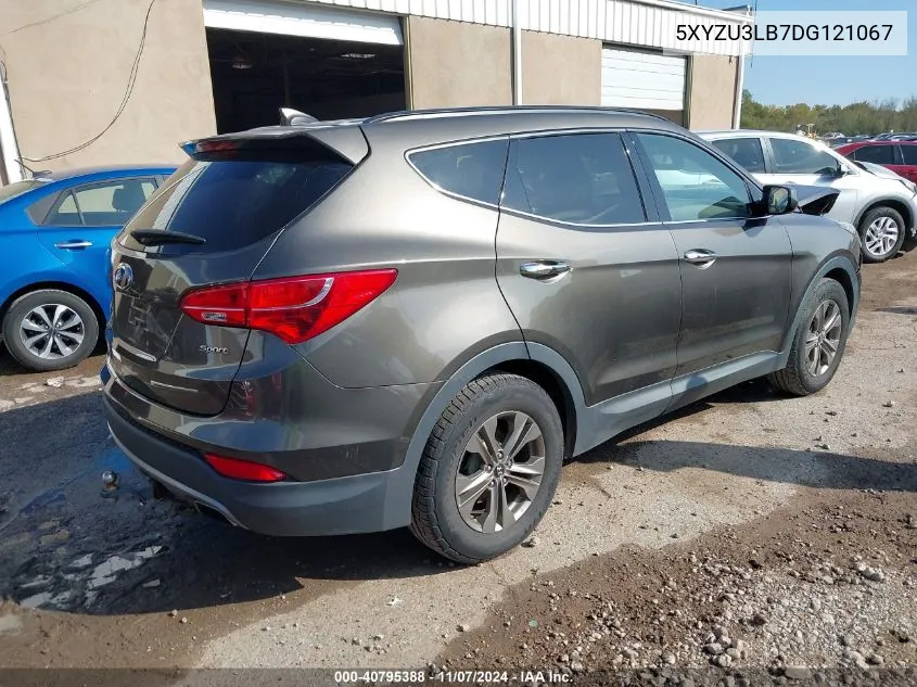 2013 Hyundai Santa Fe Sport VIN: 5XYZU3LB7DG121067 Lot: 40795388