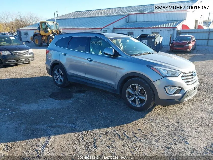 2013 Hyundai Santa Fe Gls VIN: KM8SMDHF7DU015067 Lot: 40798213