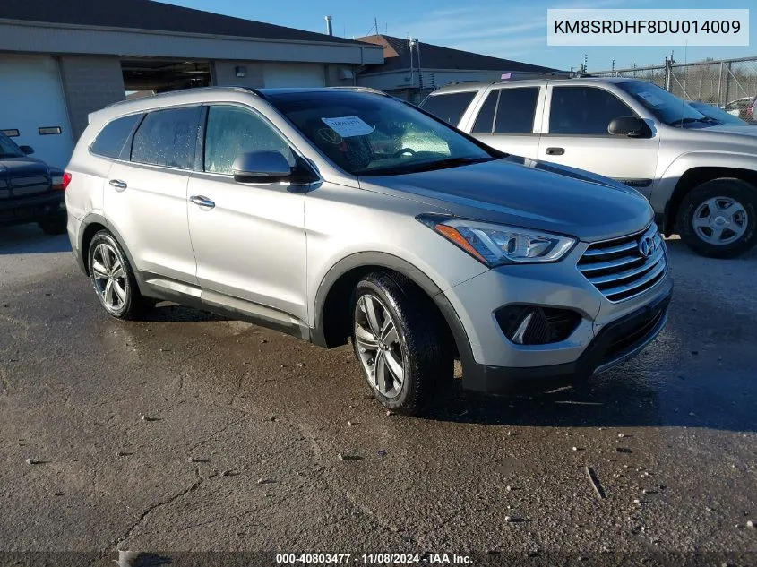 KM8SRDHF8DU014009 2013 Hyundai Santa Fe Limited