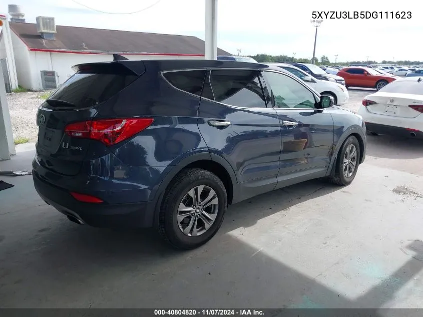 5XYZU3LB5DG111623 2013 Hyundai Santa Fe Sport