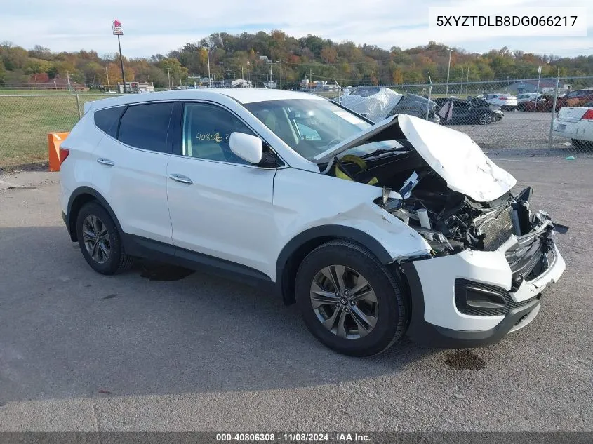 2013 Hyundai Santa Fe Sport VIN: 5XYZTDLB8DG066217 Lot: 40806308