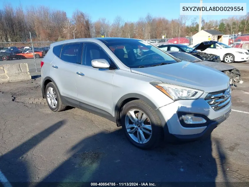 2013 Hyundai Santa Fe Sport 2.0T VIN: 5XYZWDLA8DG029554 Lot: 40854785