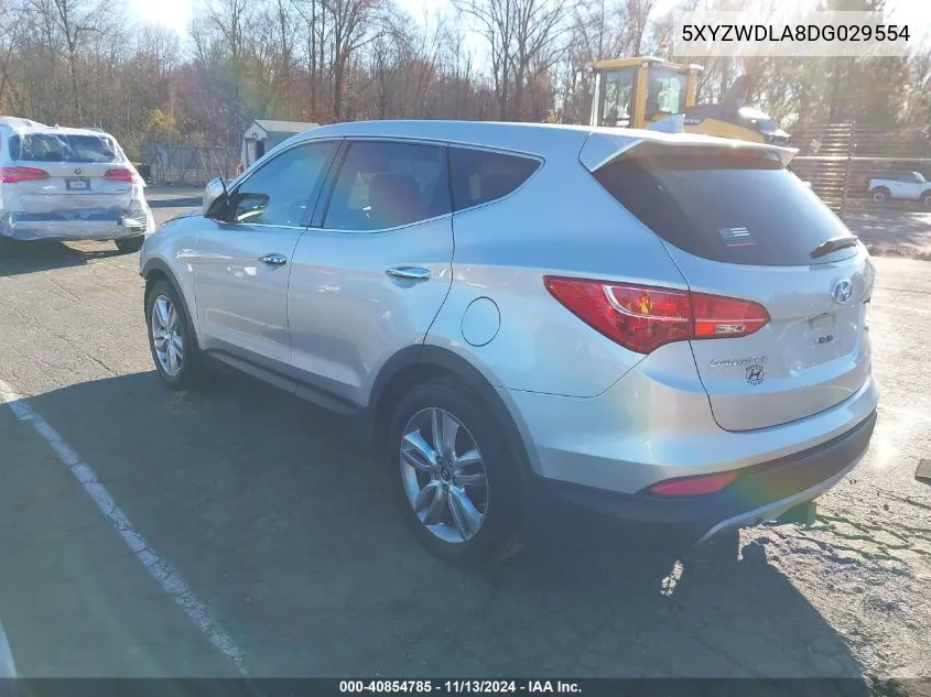 2013 Hyundai Santa Fe Sport 2.0T VIN: 5XYZWDLA8DG029554 Lot: 40854785