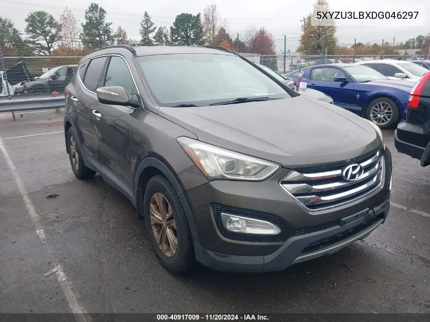 2013 Hyundai Santa Fe Sport VIN: 5XYZU3LBXDG046297 Lot: 40917009