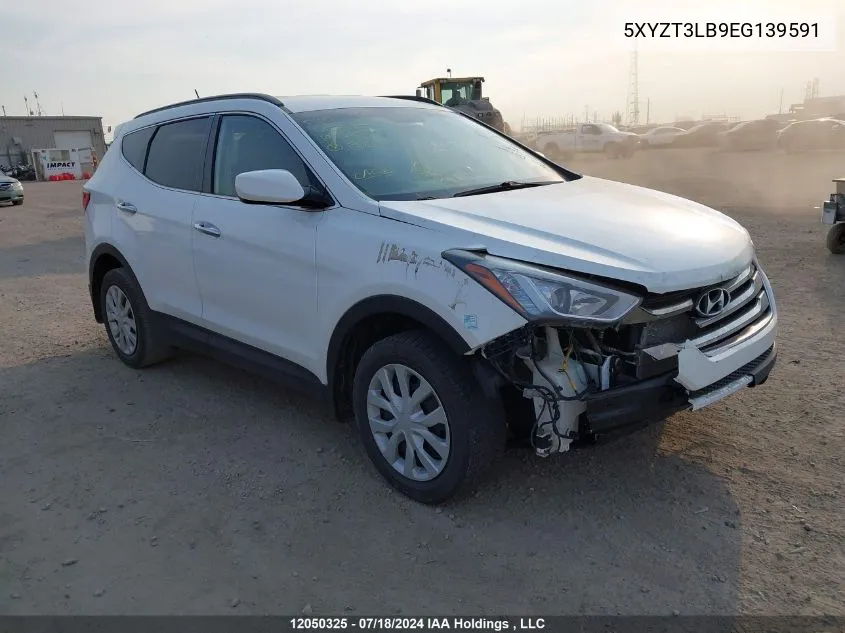 2014 Hyundai Santa Fe Sport 2.4 Base VIN: 5XYZT3LB9EG139591 Lot: 12050325