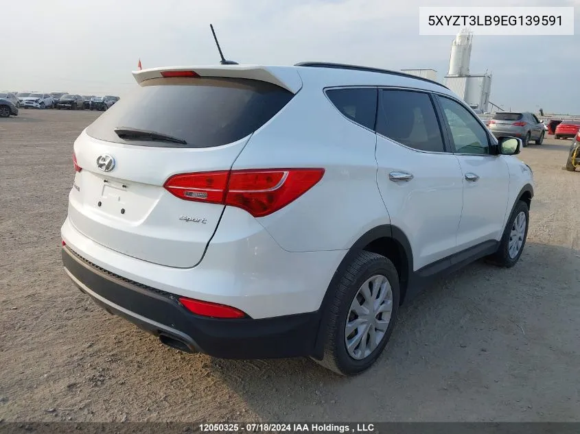 2014 Hyundai Santa Fe Sport 2.4 Base VIN: 5XYZT3LB9EG139591 Lot: 12050325