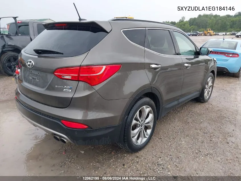 5XYZUDLA1EG184146 2014 Hyundai Santa Fe Sport