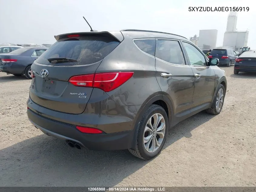 2014 Hyundai Santa Fe Sport 2.0T Limited VIN: 5XYZUDLA0EG156919 Lot: 12065988