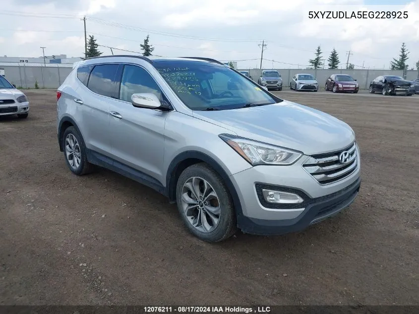 2014 Hyundai Santa Fe Sport VIN: 5XYZUDLA5EG228925 Lot: 12076211