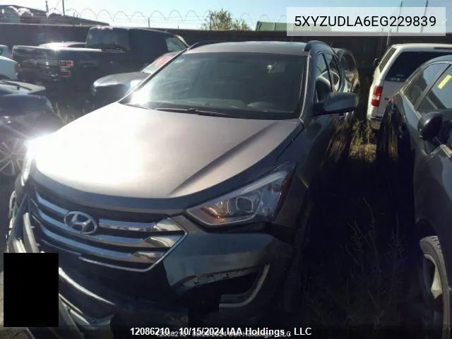 5XYZUDLA6EG229839 2014 Hyundai Santa Fe Sport