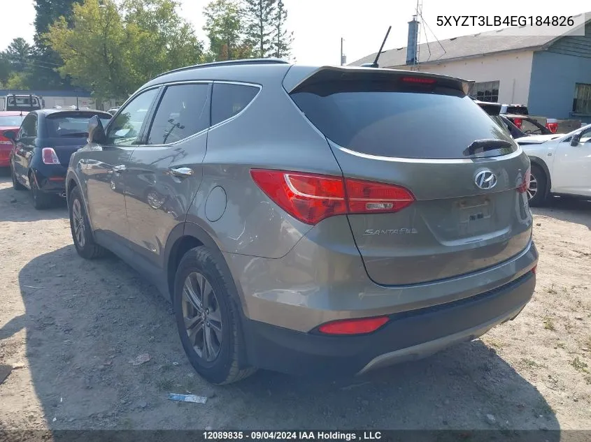 5XYZT3LB4EG184826 2014 Hyundai Santa Fe Sport