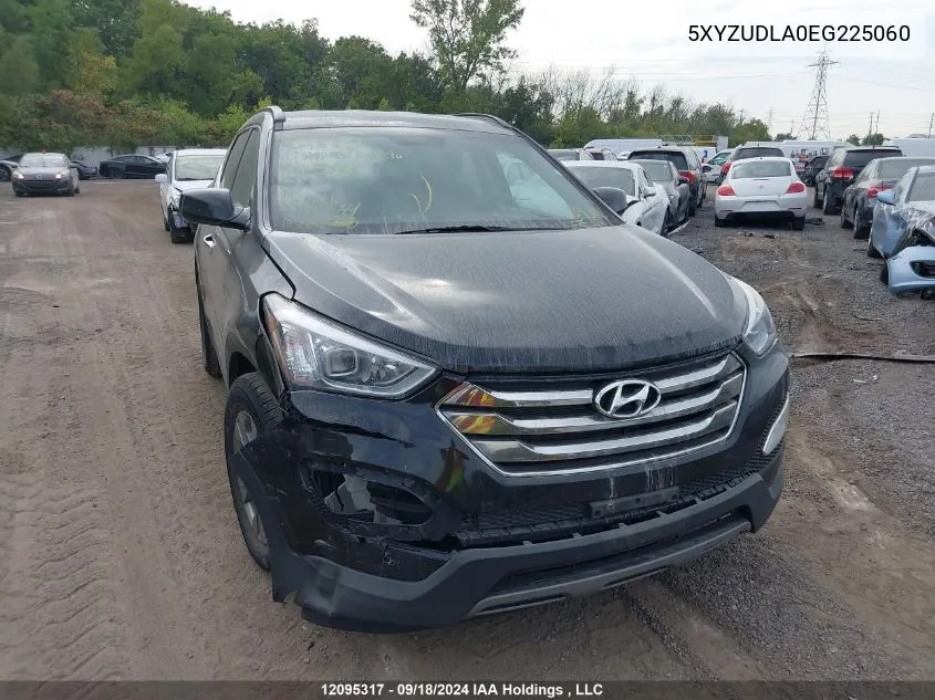 2014 Hyundai Santa Fe Sport VIN: 5XYZUDLA0EG225060 Lot: 12095317