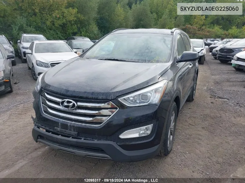 2014 Hyundai Santa Fe Sport VIN: 5XYZUDLA0EG225060 Lot: 12095317