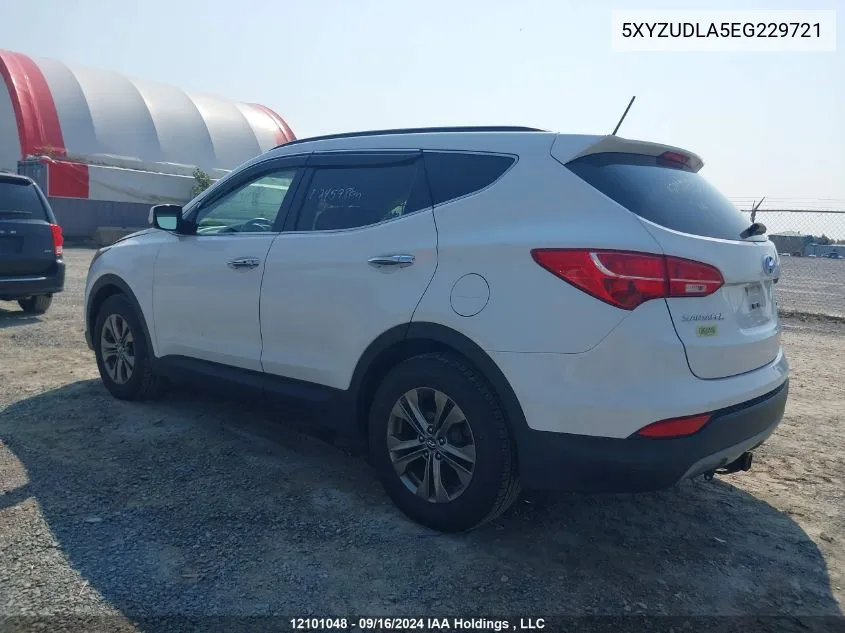 5XYZUDLA5EG229721 2014 Hyundai Santa Fe Sport