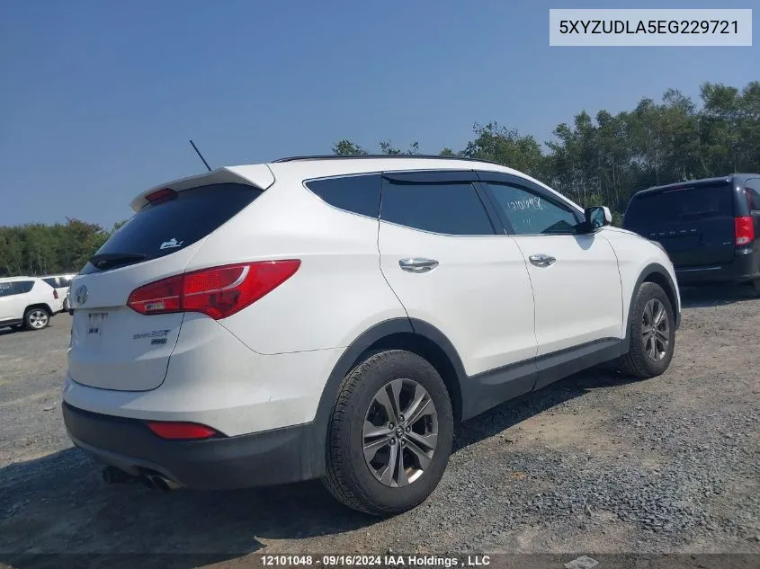 2014 Hyundai Santa Fe Sport VIN: 5XYZUDLA5EG229721 Lot: 12101048