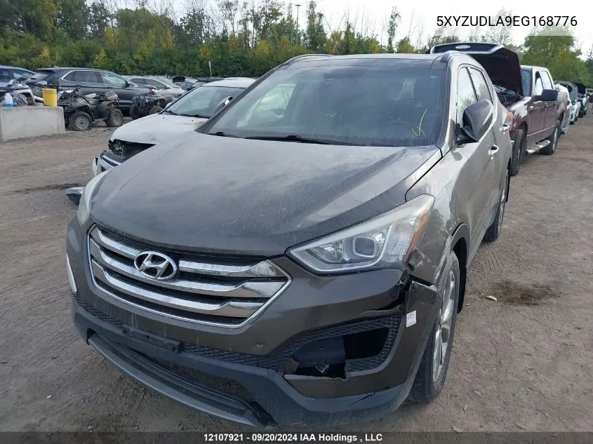 2014 Hyundai Santa Fe Sport 2.0T Se VIN: 5XYZUDLA9EG168776 Lot: 12107921