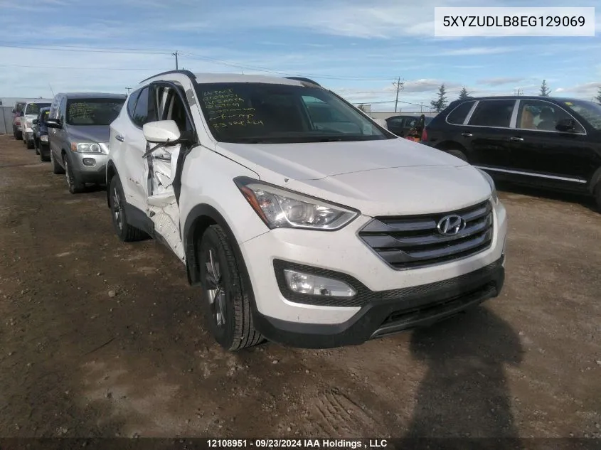 2014 Hyundai Santa Fe Sport VIN: 5XYZUDLB8EG129069 Lot: 12108951