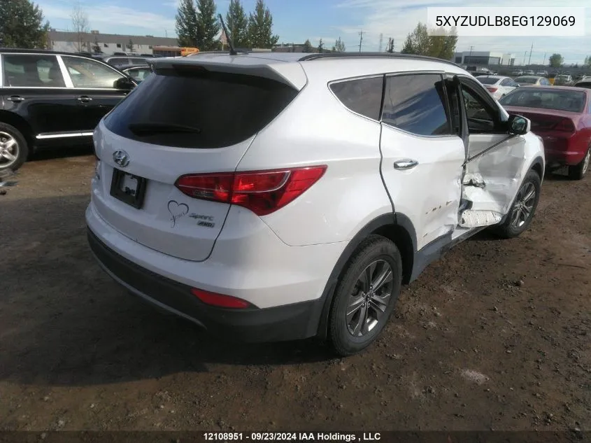 2014 Hyundai Santa Fe Sport VIN: 5XYZUDLB8EG129069 Lot: 12108951