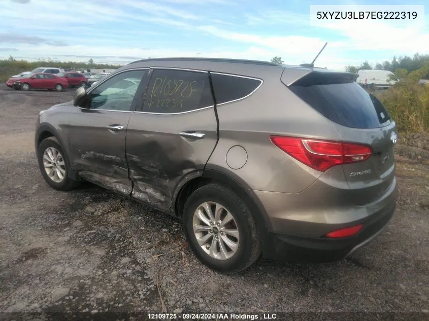 5XYZU3LB7EG222319 2014 Hyundai Santa Fe Sport