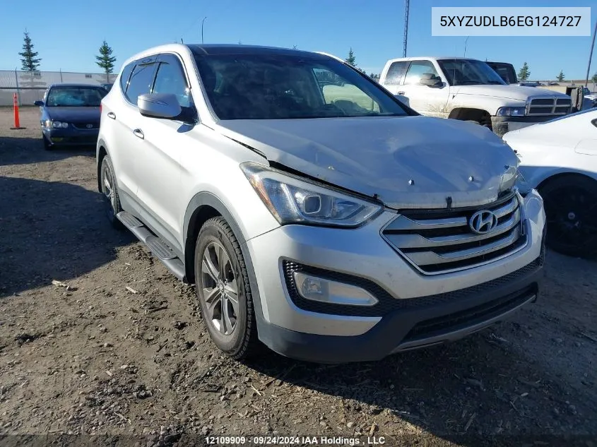 5XYZUDLB6EG124727 2014 Hyundai Santa Fe Sport