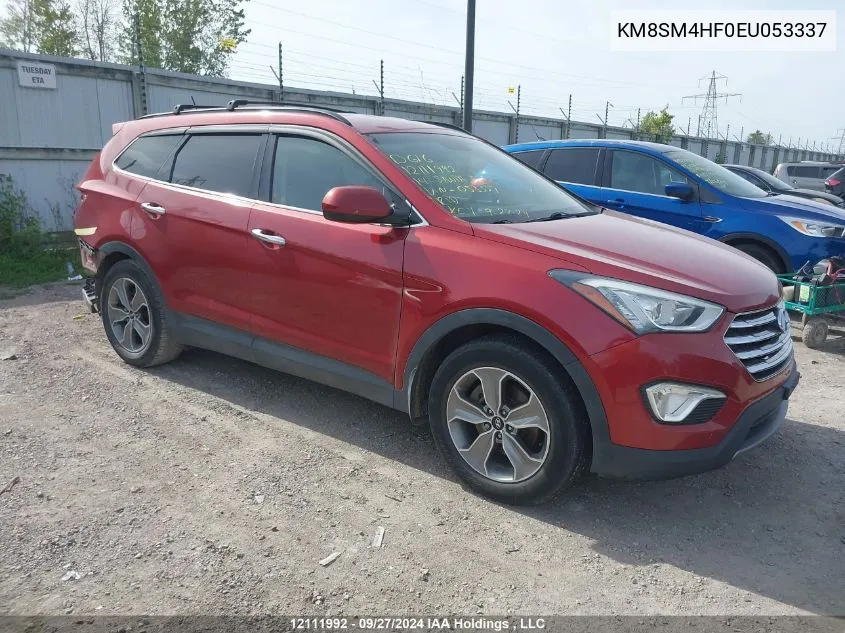 KM8SM4HF0EU053337 2014 Hyundai Santa Fe Gls/Limited