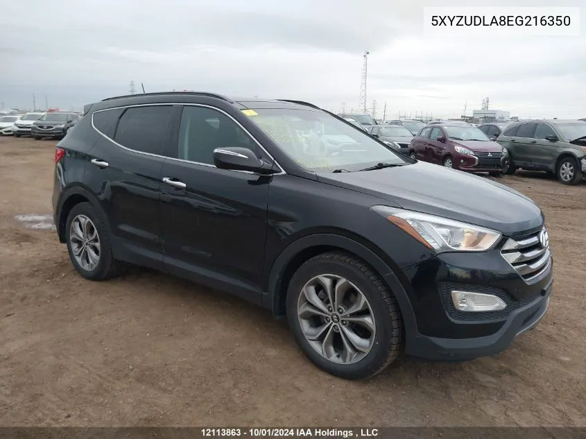 2014 Hyundai Santa Fe Sport 2.0T Se VIN: 5XYZUDLA8EG216350 Lot: 12113863