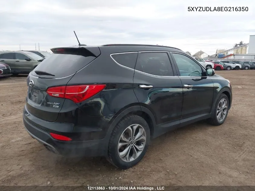 2014 Hyundai Santa Fe Sport 2.0T Se VIN: 5XYZUDLA8EG216350 Lot: 12113863