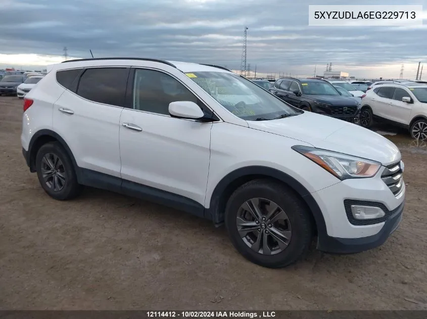 2014 Hyundai Santa Fe Sport 2.0T Premium VIN: 5XYZUDLA6EG229713 Lot: 12114412