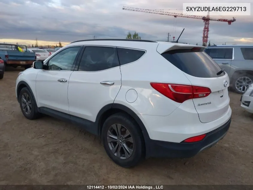 2014 Hyundai Santa Fe Sport 2.0T Premium VIN: 5XYZUDLA6EG229713 Lot: 12114412