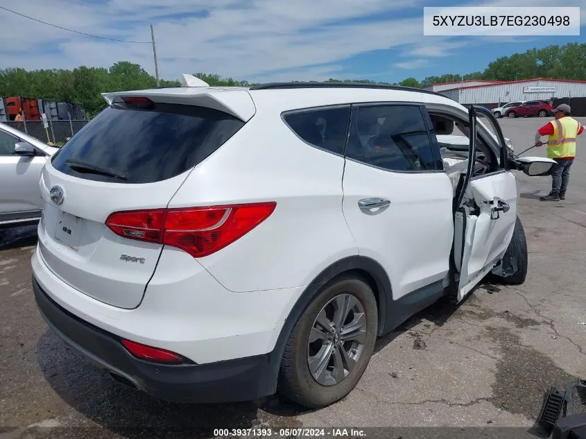 5XYZU3LB7EG230498 2014 Hyundai Santa Fe Sport 2.4L