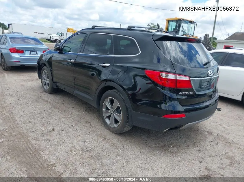 2014 Hyundai Santa Fe Gls VIN: KM8SN4HFXEU056372 Lot: 39463058