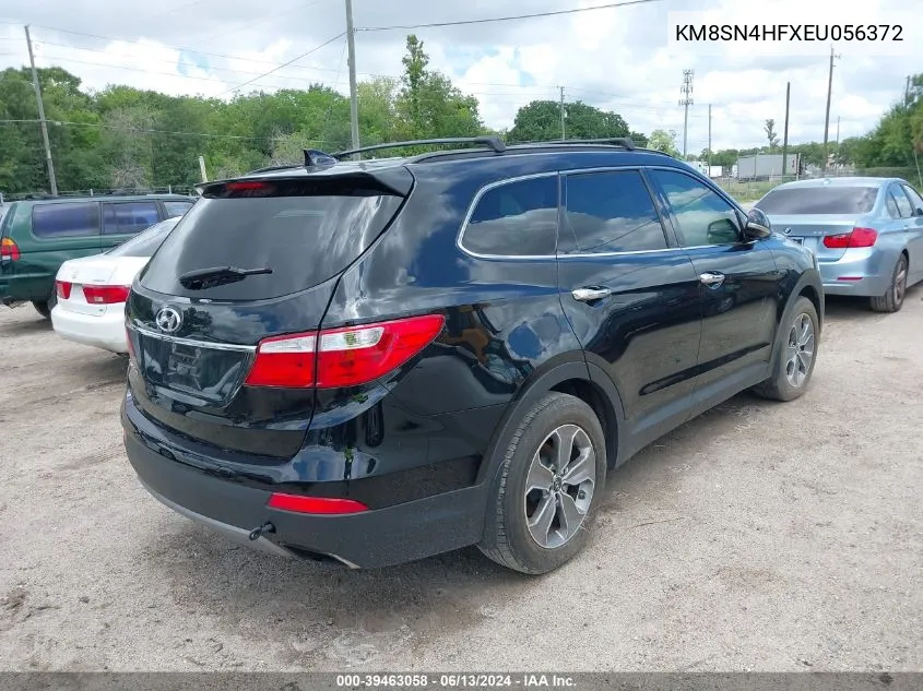 2014 Hyundai Santa Fe Gls VIN: KM8SN4HFXEU056372 Lot: 39463058