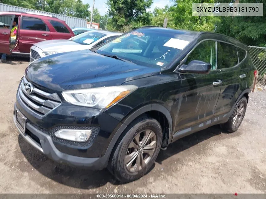 5XYZU3LB9EG181790 2014 Hyundai Santa Fe Sport 2.4L