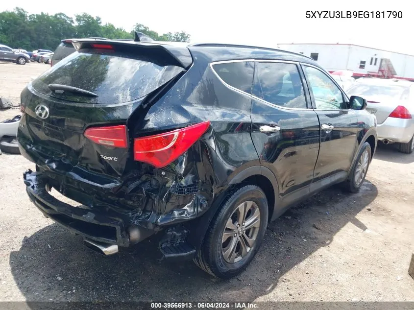 5XYZU3LB9EG181790 2014 Hyundai Santa Fe Sport 2.4L