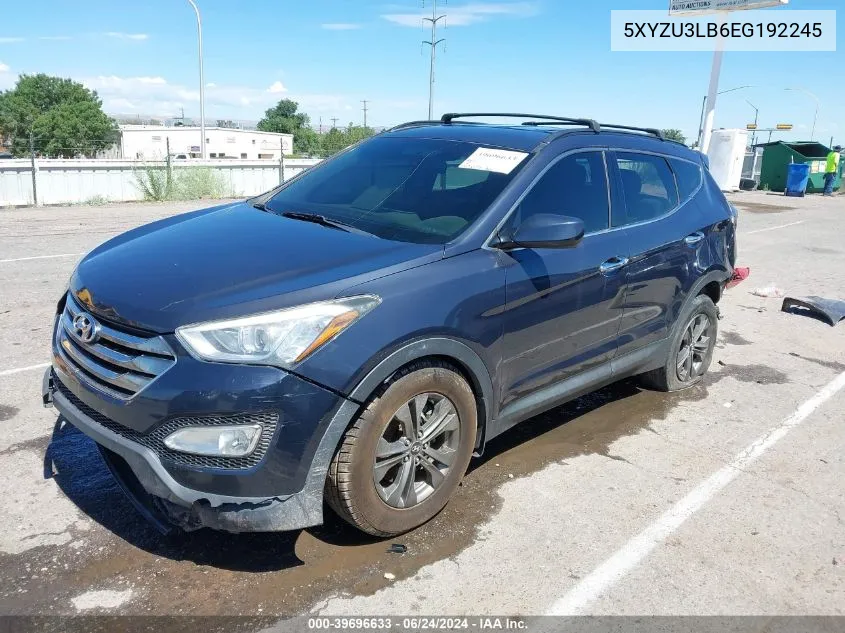 5XYZU3LB6EG192245 2014 Hyundai Santa Fe Sport 2.4L