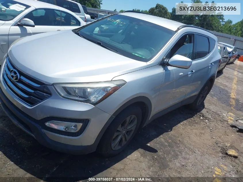 2014 Hyundai Santa Fe Sport 2.4L VIN: 5XYZU3LB3EG213696 Lot: 39758037