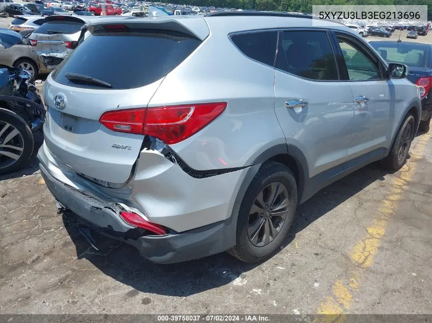 5XYZU3LB3EG213696 2014 Hyundai Santa Fe Sport 2.4L