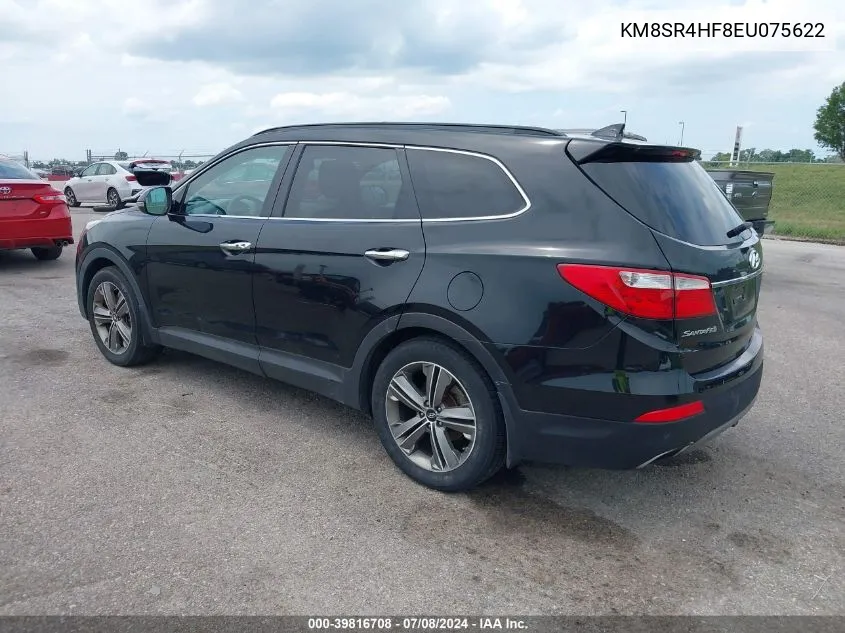 KM8SR4HF8EU075622 2014 Hyundai Santa Fe Gls