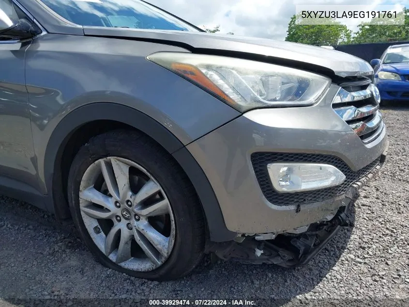 5XYZU3LA9EG191761 2014 Hyundai Santa Fe Sport 2.0L Turbo