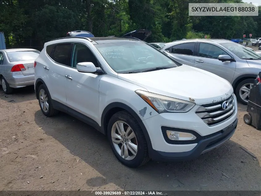 5XYZWDLA4EG188038 2014 Hyundai Santa Fe Sport 2.0L Turbo