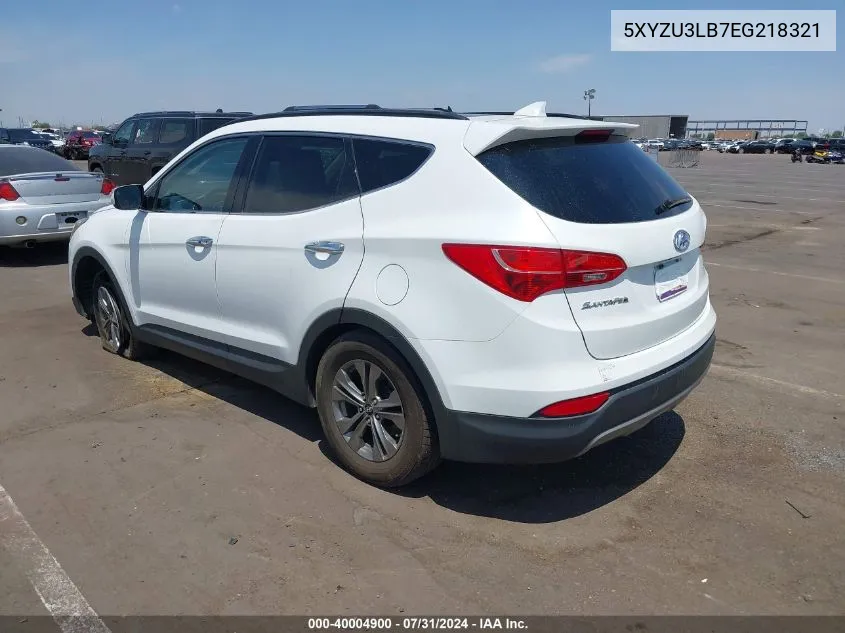 5XYZU3LB7EG218321 2014 Hyundai Santa Fe Sport 2.4L