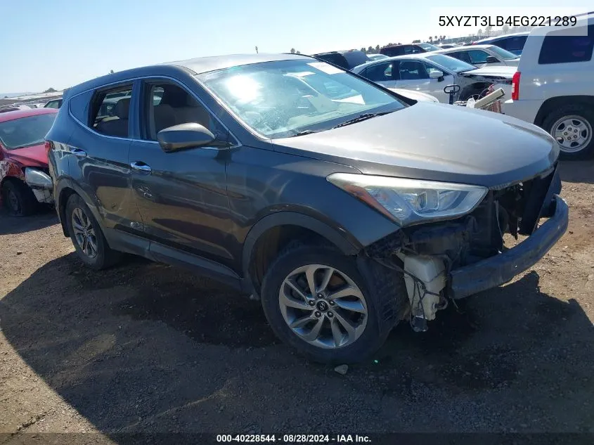 5XYZT3LB4EG221289 2014 Hyundai Santa Fe Sport 2.4L