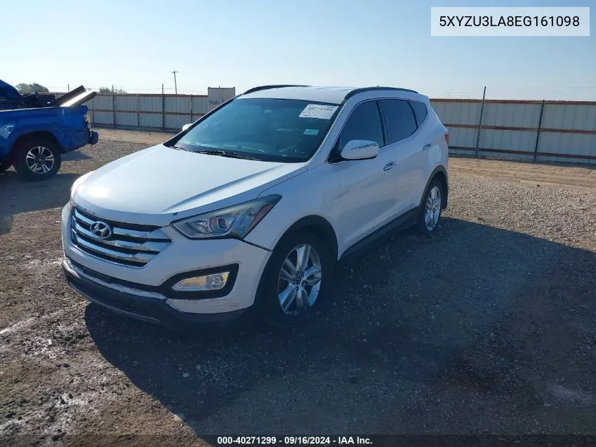 5XYZU3LA8EG161098 2014 Hyundai Santa Fe Sport 2.0L Turbo