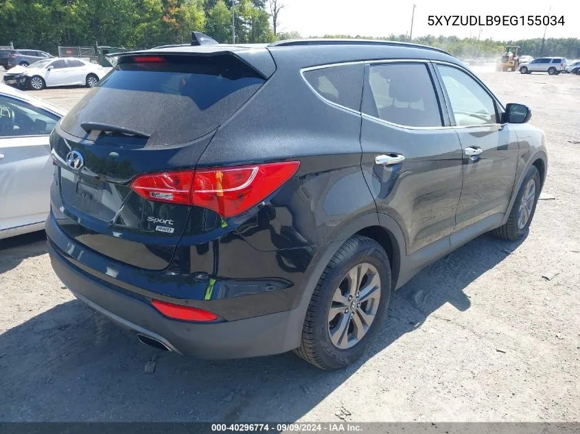 2014 Hyundai Santa Fe Sport 2.4L VIN: 5XYZUDLB9EG155034 Lot: 40296774