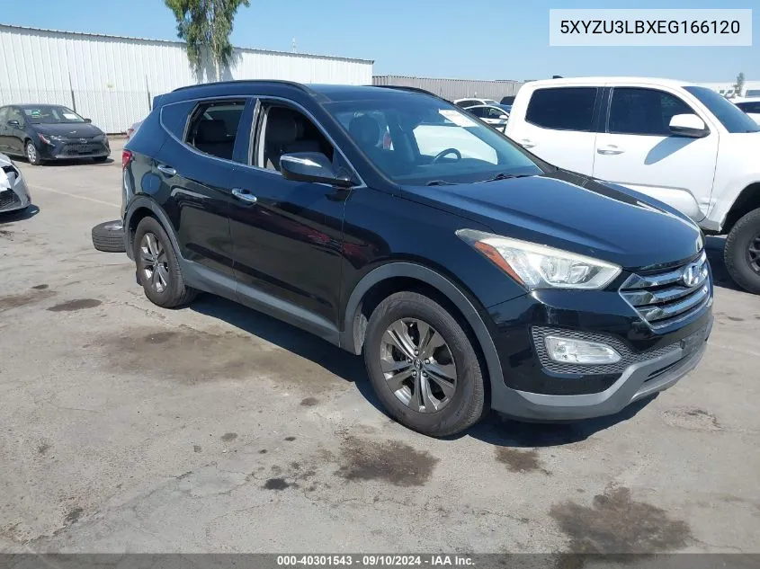 2014 Hyundai Santa Fe Sport VIN: 5XYZU3LBXEG166120 Lot: 40301543