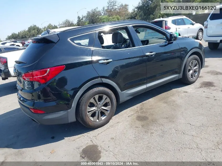 2014 Hyundai Santa Fe Sport VIN: 5XYZU3LBXEG166120 Lot: 40301543