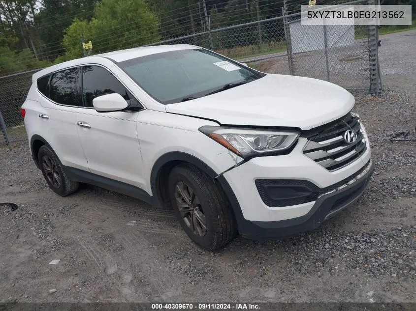 5XYZT3LB0EG213562 2014 Hyundai Santa Fe Sport