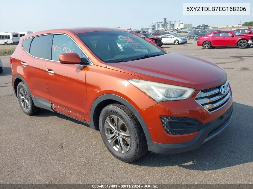 5XYZTDLB7EG168206 2014 Hyundai Santa Fe Sport